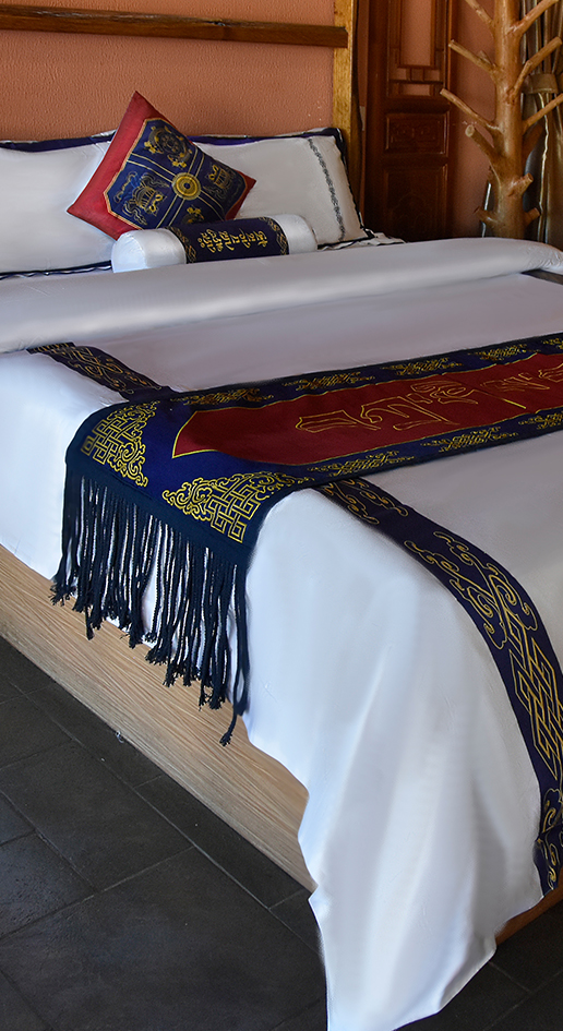 民宿酒店床上用品、藏族元素床上用品