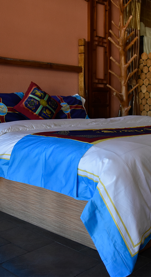 民族風格床上用品、藏族元素民宿床上用品